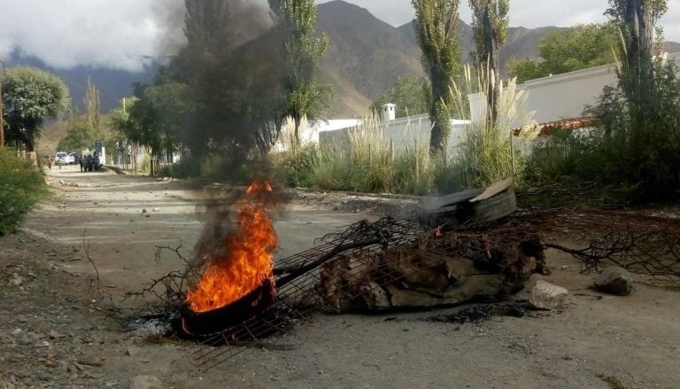 Ocupas en Cachi. (Prensa Policía de Salta)