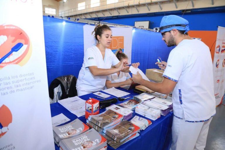 Primer jornada de relevamiento bucodental en Río Grande