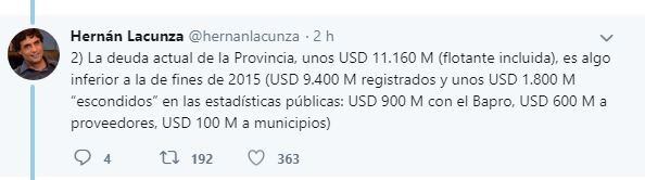 Hernán Lacunza. (Twitter)