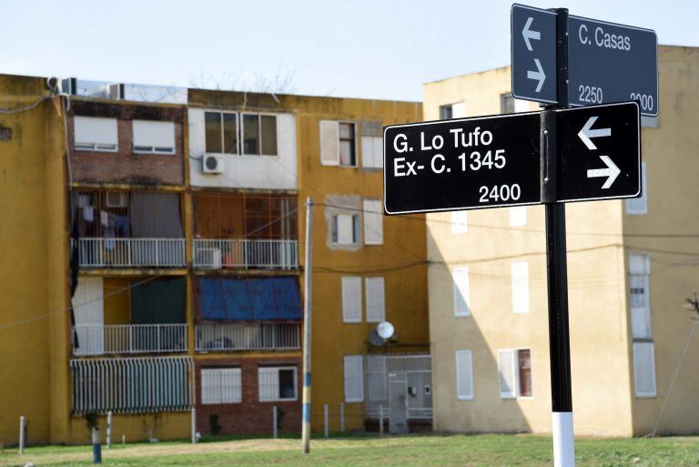 La calle fue inaugurada en barrio Casiano Casas