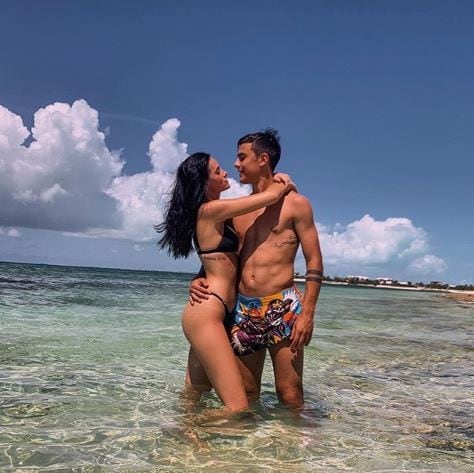 Oriana Sabatini y Paulo Dybala (Foto: Instagram)