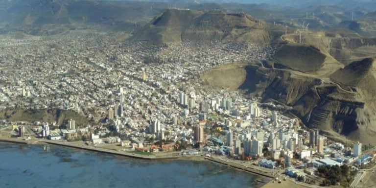 Comodoro imagen aérea.