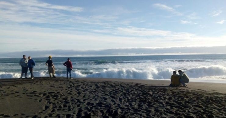 Playa en Pilicura, comuna Cobquecura, en Chile (Web)