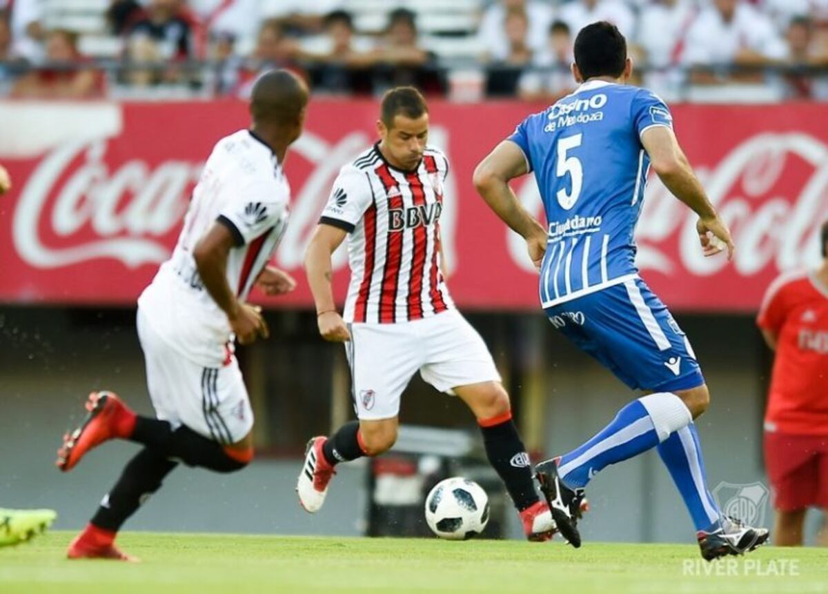 River rescató un empate ante Godoy Cruz en el Monumental