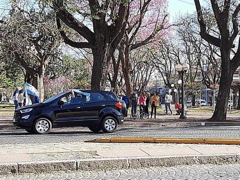 Bocinazo en Rafaela