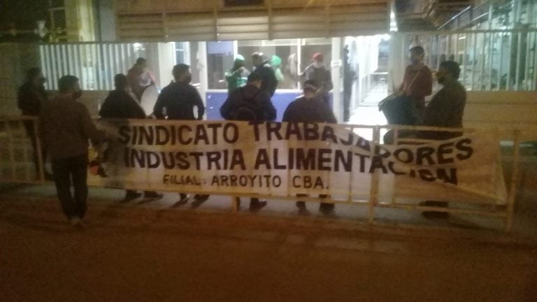 STIA manifestó frente a la firma Arcor en Arroyito