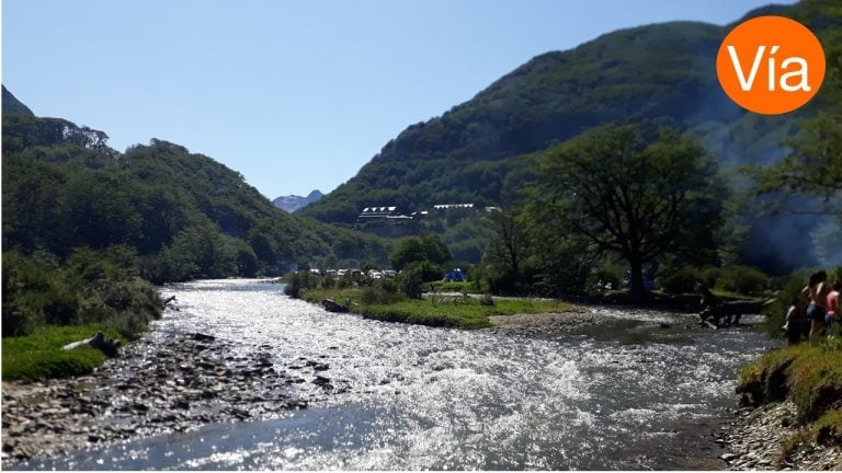 Río Olivia - Cercano a la ciudad e Ushuaia