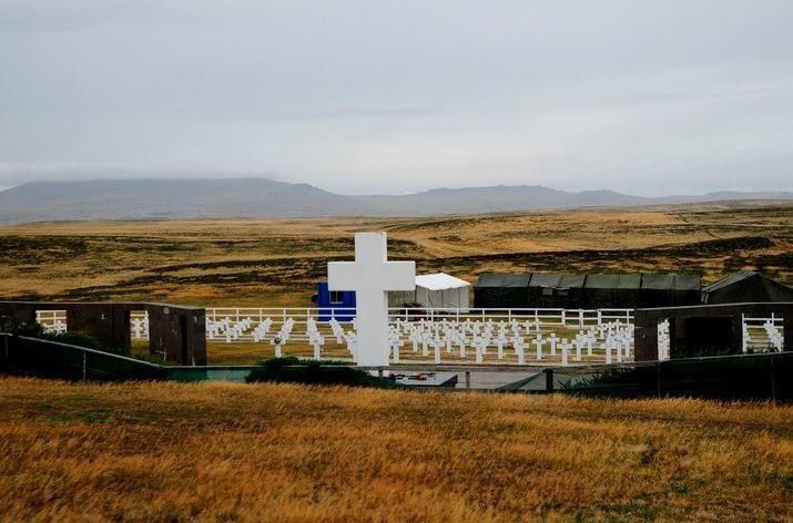 Las Malvinas, 36 años después. (Foto: Clarín / Fernando de la Orden)