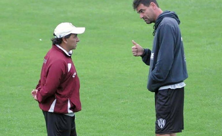 Sebastián Scolari entrenador reserva de Central Cordoba