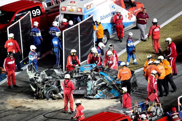 El impactante accidente en la 62ª carrera Daytona 500 de NASCAR (Foto: Foto: David Graham/AP)