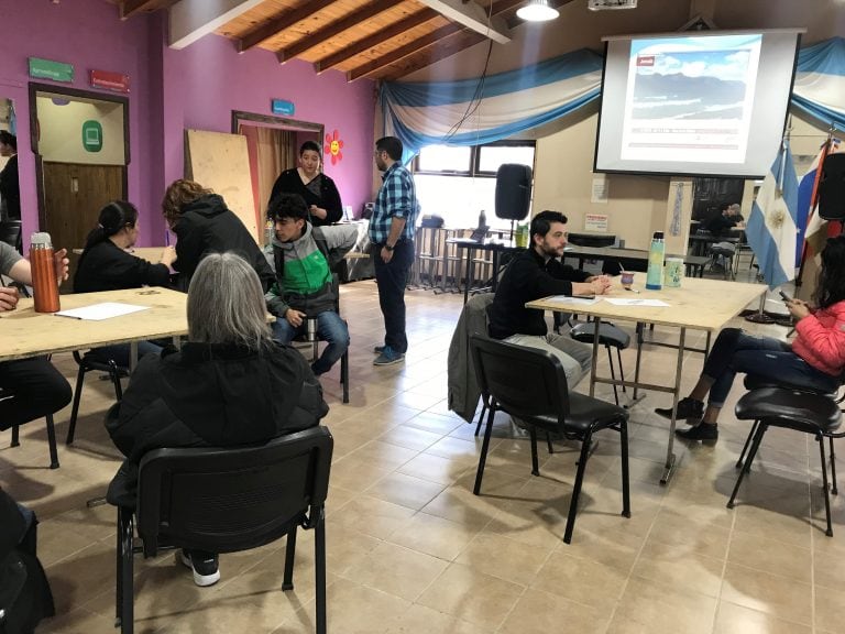 Jornada de extensión en Casa de la Cultura Tolhuin, Tierra del Fuego