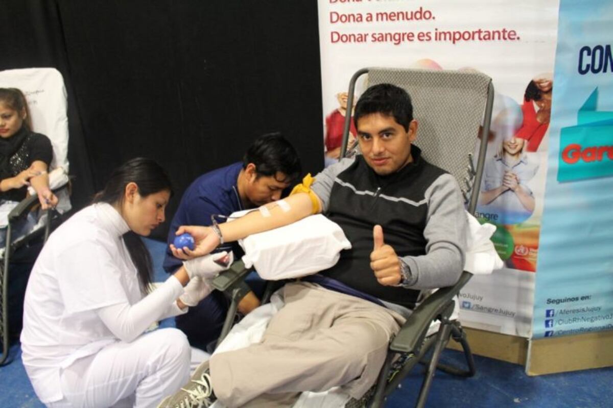 Ejemplo a seguir: vecinos y trabajadores realizan donación voluntaria de sangre