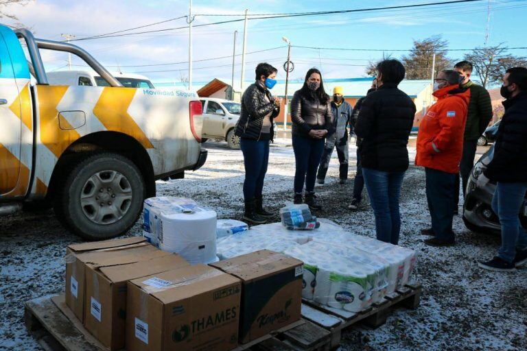 La Municipalidad de Ushuaia brinda su apoyo a Tolhuin