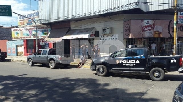 Ocurrió frente al estadio de Colón de Santa Fe.