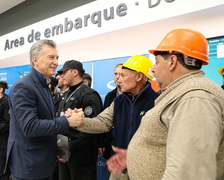 Mauricio Macri en Mar del Plata (Foto: Juntos por el Cambio).