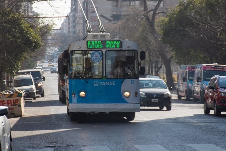 Trolebuses en Córdoba (TAMSE)