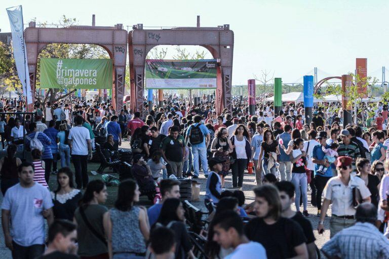 Más de 150 agentes para controlar en el ¨Dia de la Primavera en Rosario. (Archivo Municipio)