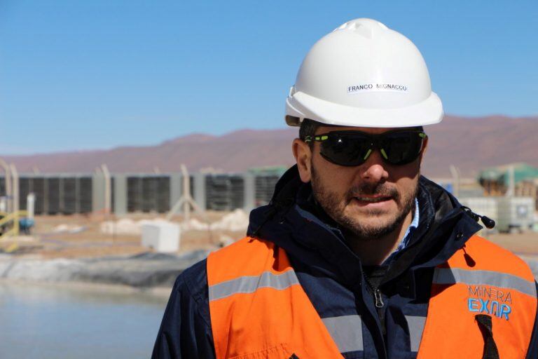 Franco Mignacco, presidente de la Cámara Minera de Jujuy.