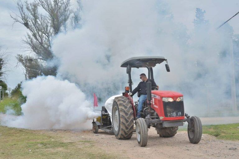 Fumigaciones contra el dengue