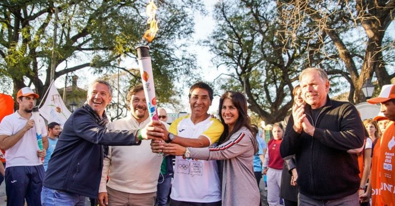 Salta, el séptimo relevo del Tour de la Antorcha (Fotos: Pablo Elías/Buenos Aires 2018).