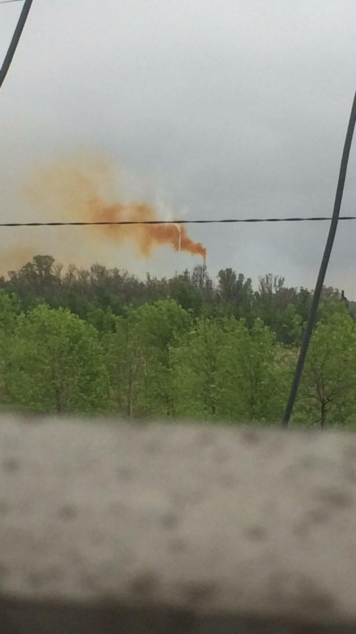 El escape de gas nitroso ocurrió en el predio de la Fábrica Militar de Río Tercero.