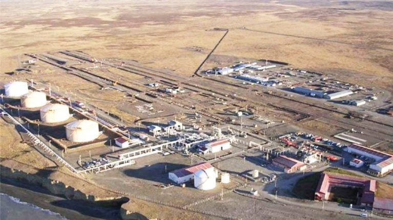 Planta de Río Cullen, Total Austral - Tierra del Fuego.