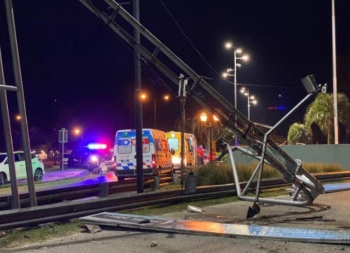 Accidente fatal en Tigre: manejaba borracho, chocó y murieron dos amigos