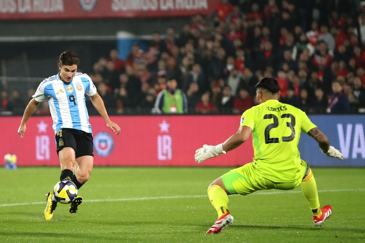 Argentina venció 1 a 0 a Chile y lo dejó casi sin chance de clasificar al Mundial