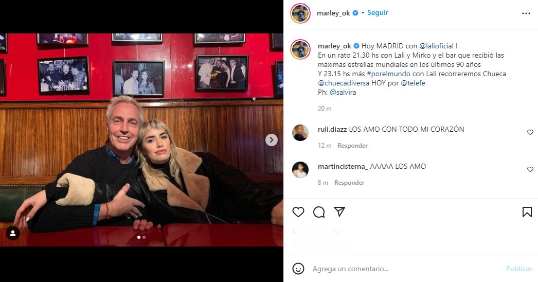 Marley adelantó lo que se verá en su programa.