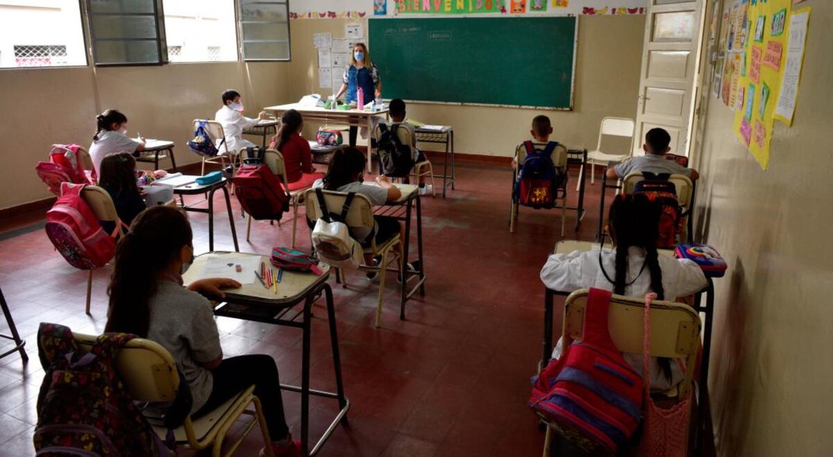 Son 188 las burbujas escolares aisladas en Mendoza