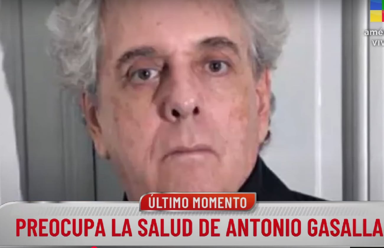 Antonio Gasalla, internado en grave estado. (Imagen: Captura "Intrusos")