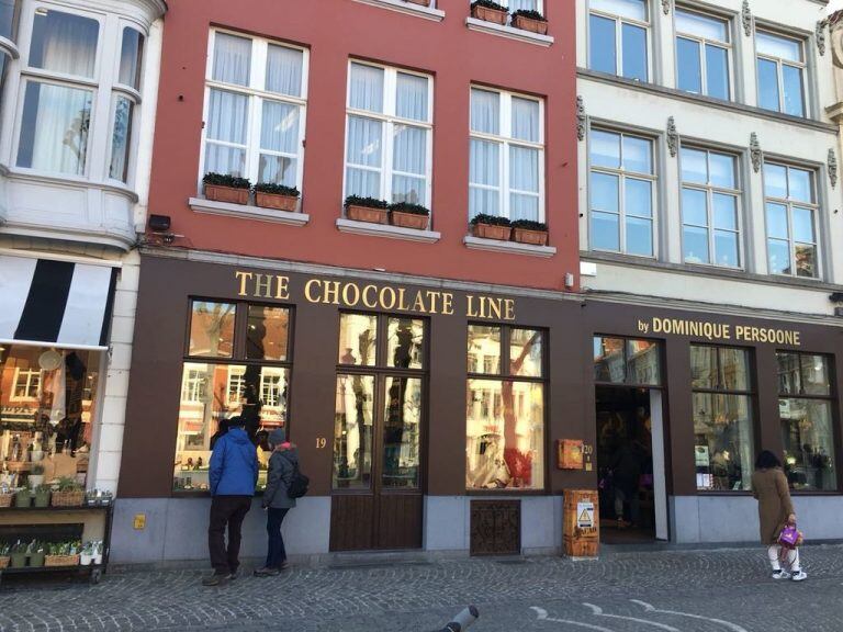 "The Chocolate Line", en Brujas.