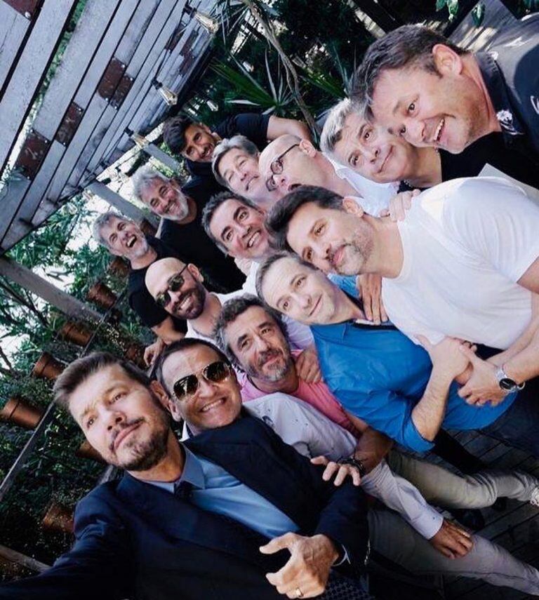 Marcelo Tinelli se reunió con los humoristas de VideoMatch y sorprendió a todos