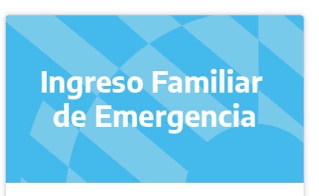 Ingreso Familiar de Emergencia