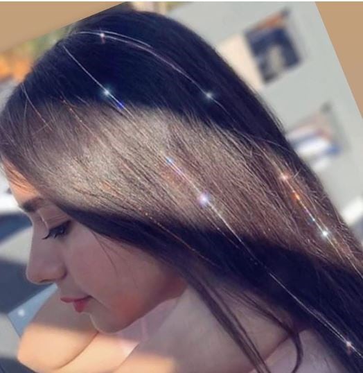 Twinkle Hair, la tendencia que está de regreso.