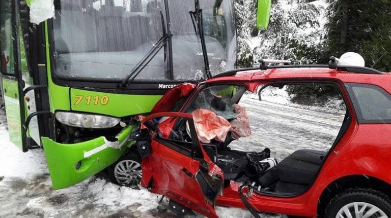 Impactantes imágenes del accidente que protagonizó Mauro Giallombardo en 2017.