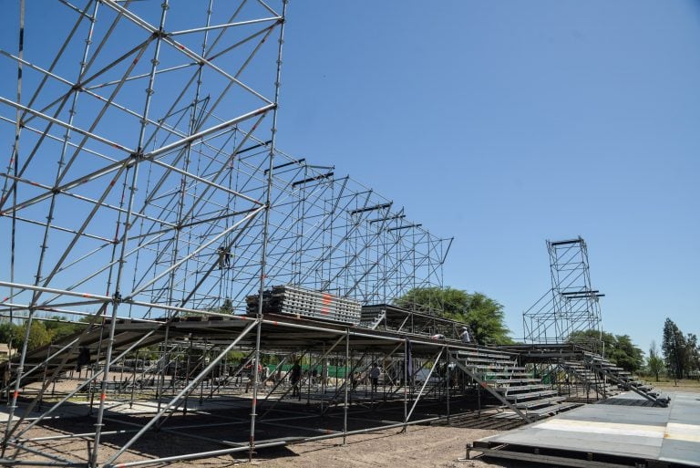 ]El Parque Agnesi se prepara para el inicio del calendario oficial de Vendimia.