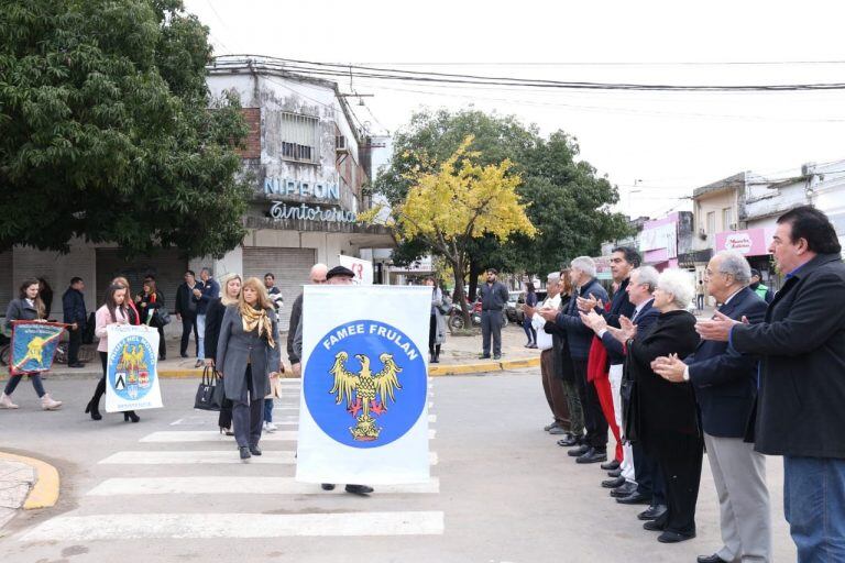 Actos oficiales en Resistencia por el 73 aniversario de la República de Italia.