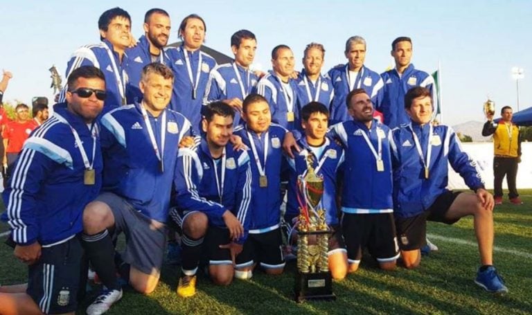 Los Murciélagos se ubicaron como la mejor selección de fútbol para ciegos.