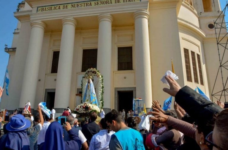 Celebraciones por el 118º aniversario de la Coronación Pontificia de la Virgen de Itatí. (Foto: La República)