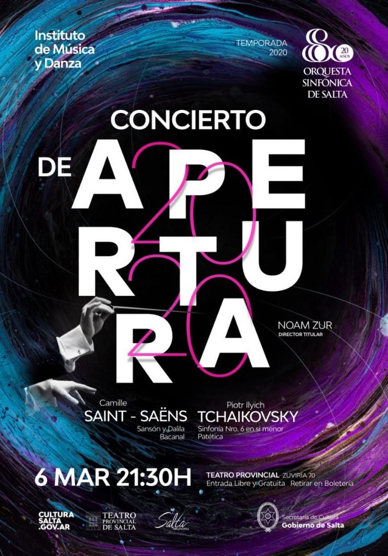 Concierto de apertura de la Orquesta Sinfónica de Salta (Fuera de Foco)