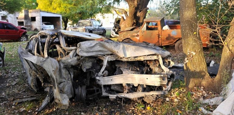 El otro auto que chocó (Clarín: Maxi Faillá)