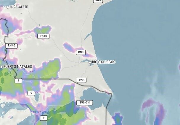 Clima en Rio Gallegos.