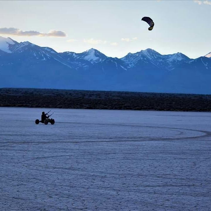 Kite buggy.