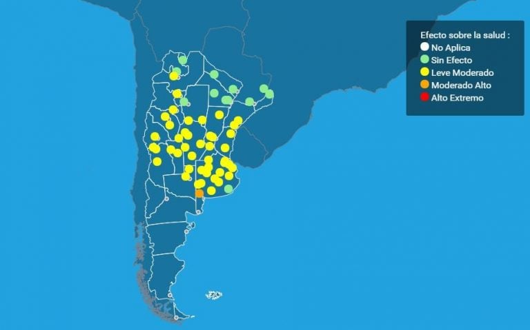 Fuente: Servicio Meteorológico Nacional (SMN).