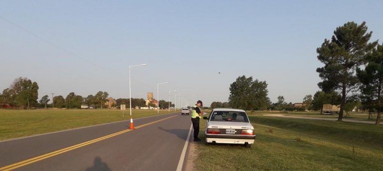 Operativo de Seguridad Vial en Copetonas (prensa municipal)