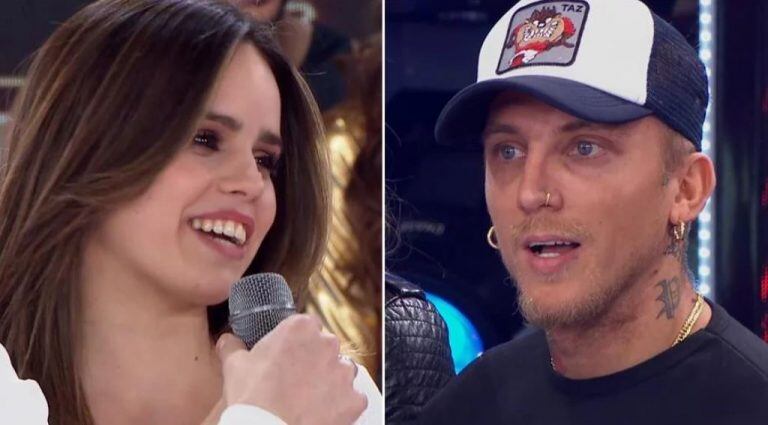 Sofi Morandi y El Polaco (Foto: captura El Trece)