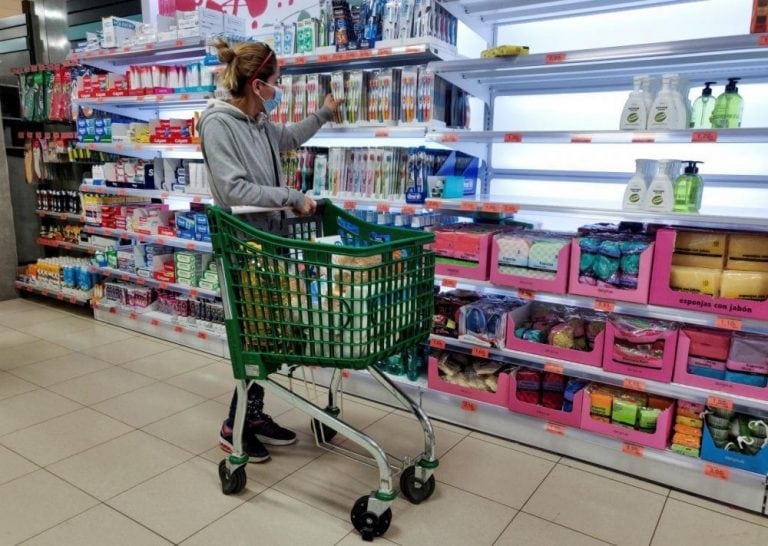 Horarios de los supermercados.