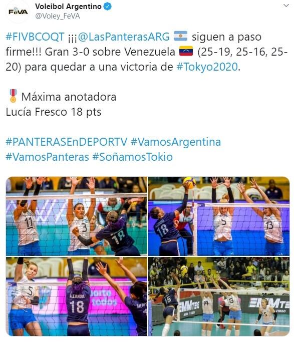 (Twitter: @Voley_FeVA)