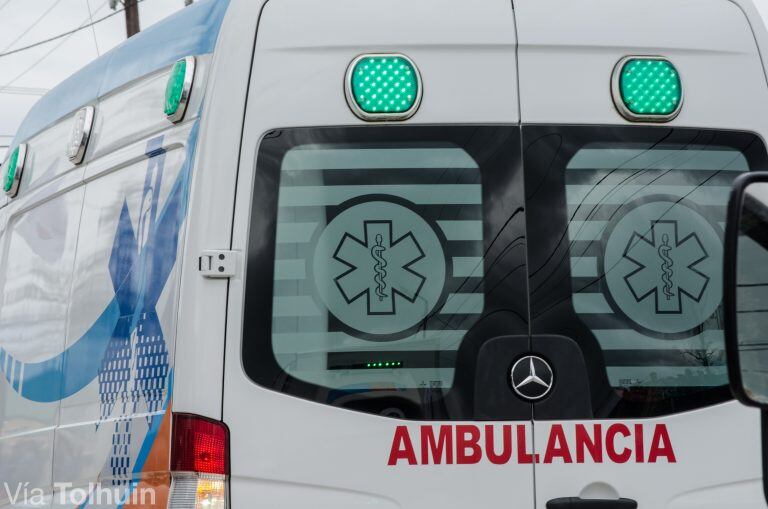 Ambulancia del Centro Asistencial Tolhuin.